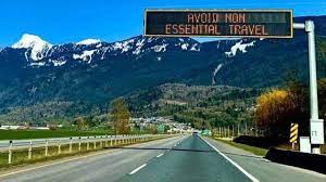 Covid is very real, but this proposed solution of violating. Road Blocks To Enforce B C Covid Restrictions On Recreational Travel Out Of Health Authority Victoria News