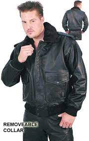 D Traditional Leather Jacket Bomber Style Buffalo Leather Jacket With Removable Fur Collar And Zip Leather Jacket Leather Bomber Jacket Best Leather Jackets