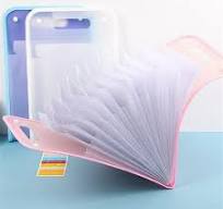 10 PCS Plastic File Folders Legal Size, B4 Expandable File Wallet with Snap  Closure and Label Pocket, Waterproof Letter Size Expanding Document Folder  ...