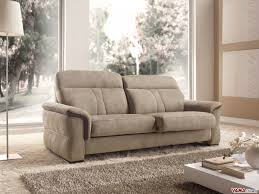 Buy 2 and 3 seat sofa and get the best deals at the lowest prices on ebay! Contemporary Leather And Fabric Sofa With Extendible Seats