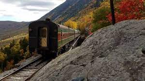 What are the most scenic train rides in the world? Conway Scenic Railroad In Crawford Notch Fall 2016 Youtube