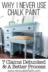 7 Reasons I Don T Use Chalk Paint On Furniture And What I Use Now Laminate Furniture Refinishing Furniture Painted Furniture