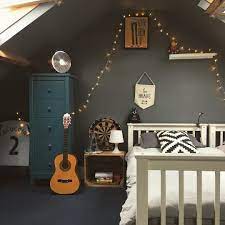 Modern children bedroom designs can be compact, cozy and playful. Older Boys Bedroom Industrial Decor Dark Interiors Cool Bedrooms For Boys Boys Bedrooms Boy Bedroom Design