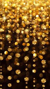 Gold Rain Shine Holiday Background Flicker Glow Jewelry Stones Light Iphone 6 Wallpaper Download Gold Abstract Wallpaper Holiday Background Iphone 6 Wallpaper