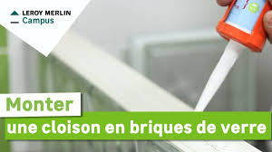 La sélection produits leroy merlin de ce lundi au meilleur prix ! Comment Monter Une Cloison En Briques De Verre Leroy Merlin Youtube