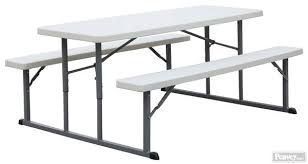 The columbia picnic table is the culmination of over thirty years of producing precast concrete picnic tables for provincial parks and urban spaces. Folding Picnic Table Peavey Mart