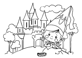 Prinses Chloe Bij Het Toverkasteel Chloestoverkast Toverkast Kleurplaten Chloe Prinsessen