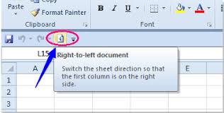 How To Change The Direction Of Worksheet