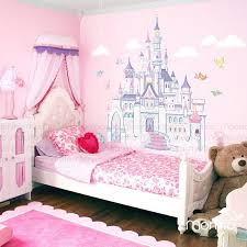 Disney Princess Castle With Colorful Birds And Squirrel Large Etsy Disney Princess Bedroom Kids Room Wall Stickers Princess Bedrooms