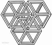 Okay, a coloring page doesn't have to be for you, yet there are a variety of descriptions for why you may wish to make coloring pages. Image Result For 3d Geometric Coloring Pages Geometric Coloring Pages Shape Coloring Pages Geometric Patterns Coloring