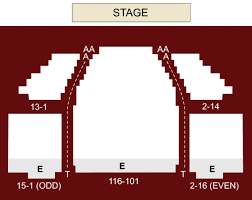 Stage 42 New York Ny Seating Chart Stage New York