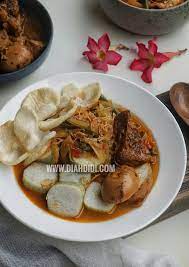 Recipeyield 5 • preptime p2h30m. Diah Didi S Kitchen Lontong Sayur Betawi