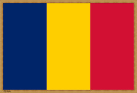 Chade Republique Du Tchad Frances جمهوري ة تشاد Arabe Jumhuriyyat Tshad Romania Flag Flags Of The World Romanian Flag
