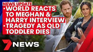 Meghan and harry have one son together named archiecredit: 7news Update March 9 World Reacts To Meghan Harry Interview Tragedy In Queensland 7news Youtube