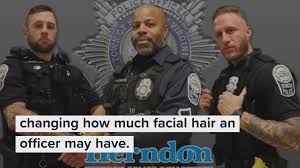 In addition, male officers cannot have hair that extends below their shirt collars, though they may use hair accessories, such as elastic bands, to put up their hair so that it doesn't show. Herndon Police Department Updates Facial Hair Standards Wusa9 Com