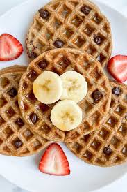 *you can make your own oat flour by grinding equal amounts of rolled oats in a high speed blender or nutribullet. Flourless Banana Oat Waffles Healthful Blondie