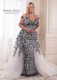 Sophia Tolli Obsidian Sophia Tolli Black Lace Wedding Dress Plus Wedding Dresses Wedding Gown Inspiration