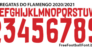 Flamengo apresenta novo mascote e lança campanha para torcida. Free Football Fonts Cr Flamengo 2020 2021 Adidas Font