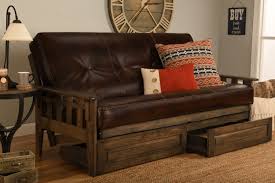 Lowest Price On Kodiak Tucson Rustic Walnut Finish Full Futon With Oregon Trail Java Mattress Storage Drawers Kfts Futon Sets Kodiak Furniture Mattress Frame