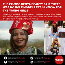 We did not find results for: Tuko Co Ke Orie Rogo Manduli Has Once Again Raised Concerns On The Breed Of Role Models That Kenya Is Churning Out And How They Are Influencing Young Girls Who Look Up To