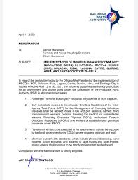 Jun 15, 2021 · july 27, 2021. Port S Passenger Terminals To Operate Under 50 Percent Capacity During Mecq Ppa Manila Bulletin