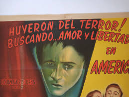 THEY LIVE IN FEAR litho poster Otto Kruger Clifford Severn Pat Parrish WWII  Rare