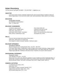 With this cv example for internship you will be able to make a good impression on hiring managers. Sample Internship Cv Verat