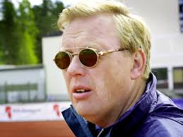 Hon var den leende trestegshopparen"