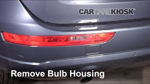 Audi Q5 2009 2018 Bumper Tail Light Housing Removal Youtube