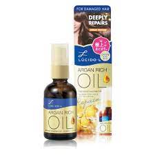 Closely repairs damage and dryness to make hair smooth. Lucido L Argan Rich Oil Hair Treatment Oil Deep Repair 60ml Watsons Singapore