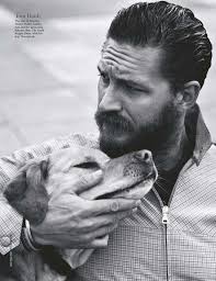 With His Dog Woodstock Tom Hardy Hardy Guys