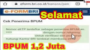 Kendati demikian nilai blt lebih rendah dibandingkan dengan tahun lalu, yakni senilai rp 2,4 juta. Cara Cek Penerima Bpum Di Eform Bri Pakai Ktp Youtube