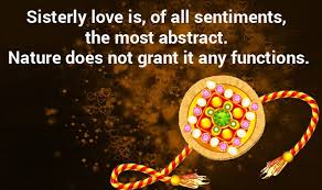 Happy Raksha Bandhan 2019 When you send rakhi quotes by facebbok or twitter, he realizes that brothers and sisters know very well what's in each other's hearts.