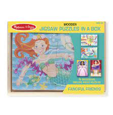 From your shopping list to your doorstep in as little as 2 hours. Melissa Doug Fanciful Friends Jigsaw Puzzles In A Box Toy At Mighty Ape Australia