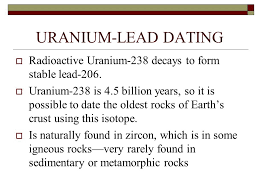 With this method, for example, underground rock or meteorites are dated. The History Of The Earth Ppt Video Online Download