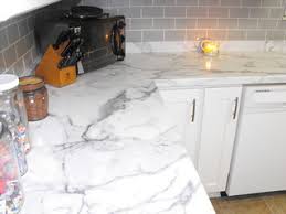 Much like granite, these surfaces come in a range of colors and styles. Formica Laminate Countertop Fx Formica Calacatta Marble Aegean Edge Laminate Countertops Kitchen Countertops Laminate Formica Laminate Countertops