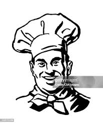 Chef And Sandwich High-Res Vector Graphic