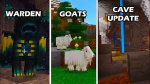 It was first announced during this year's minecraft live presentation. Minecraft 1 17 Update Warden Goats Caves And Cliffs Update Youtube