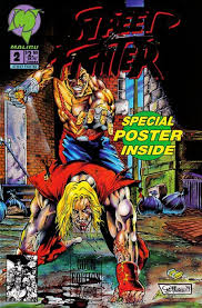 Art by don hillsman and jeff whiting. Street Fighter Issue 2b Malibu Comics