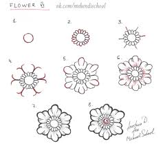 Henna Flower Tutorial Diy Mehndi Flower Flower Henna Flower Drawing Mehndi Flower