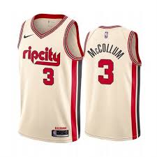 Save 10% on your purchase and show everyone what rip city is about in the who is on the portland trail blazers roster in 2021? Portland Trail Blazers 3 C J Mccollum 2021 Cream City Jersey Superior Shop On Artfire