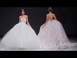 Randy Fenoli Bridal Spring 2020 Barcelona Bridal Fashion Week Youtube Bridal Fashion Week Wedding Dress Couture Designer Bridal Gowns