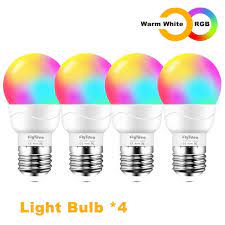 e14 led light bulb magic rgb smart lighting lamp color change dimmable with ir remote controller smart bulb e27 ac85 265v led bulbs tubes aliexpress