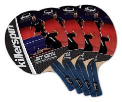 Killerspin 110 09 Jet Set 4 Table Tennis Racket Set 4 Racket Set Table Tennis Racket Table Tennis Table Tennis Set