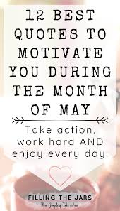 The best way to predict the future is to create it. 12 Best Motivational Quotes For The Month Of May Filling The Jars