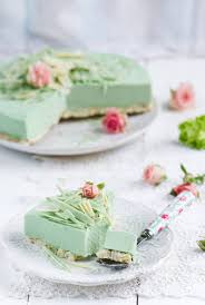 See more cheesecake recipes at tesco real food. Coconut Cheesecake With Matcha Tea And White Chocolate Tasty Green Stock Photo 241763252