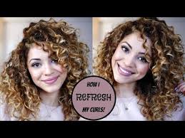 How I Refresh My Curls Day 3 4 Hair Youtube With Images Refreshed Curls Curly Hair Tips Curly Hair Styles