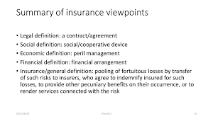 In general, insurance works by spreading the cost of unexpected risks among a large number of people in the same region who share similar risks. General Insurance Bsc Irm I 26 12 2018 Kitende F Ppt Download