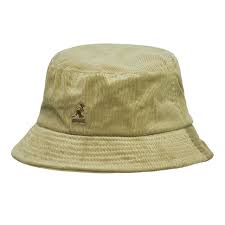 Kangol Cord Bucket Hat Beige Hhv