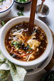 Hot And Sour Soup Suan La Tang China Sichuan Food Hot And Sour Soup Sour Soup Asian Soup
